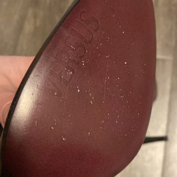 Versus Versace Leather Booties NEW - Picture 8 of 13